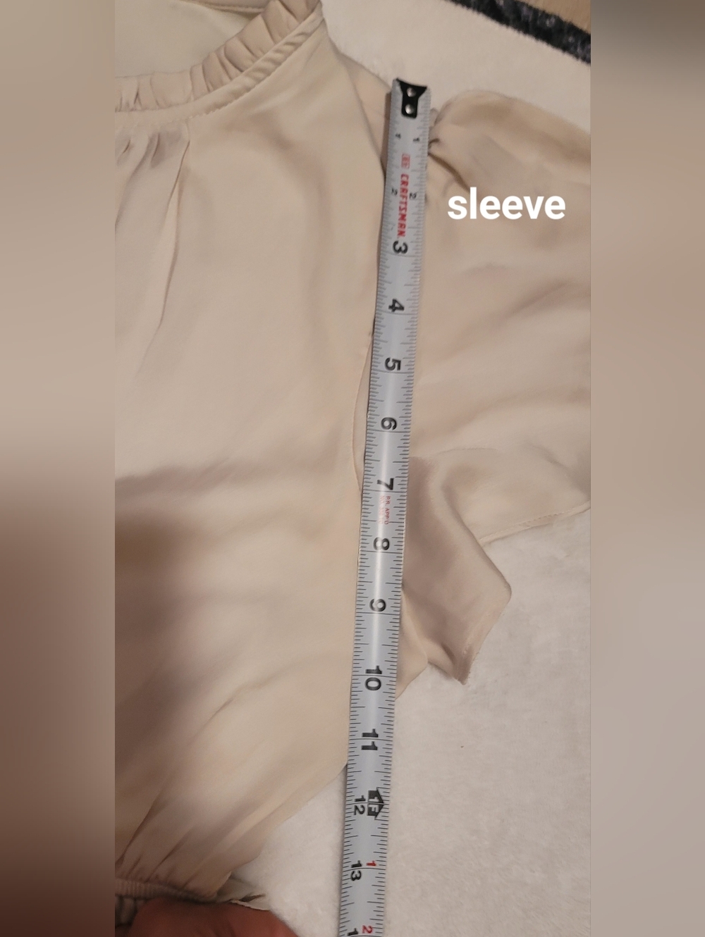 Tea n Rose Creamy, Silky Light Maxi Dress with Flowy Sleeves- Boho Chic, Country - Picture 14 of 16